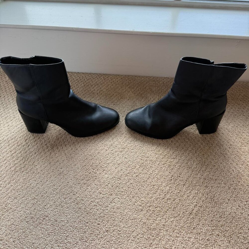 Target A New Day Black Booties Size 10 - Picture 4 of 8